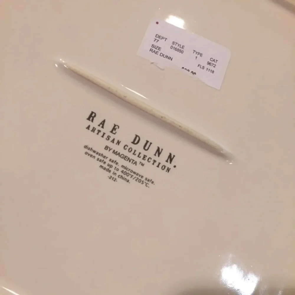 Re Dunn GINGERBREAD Baking Dish Christmas red
